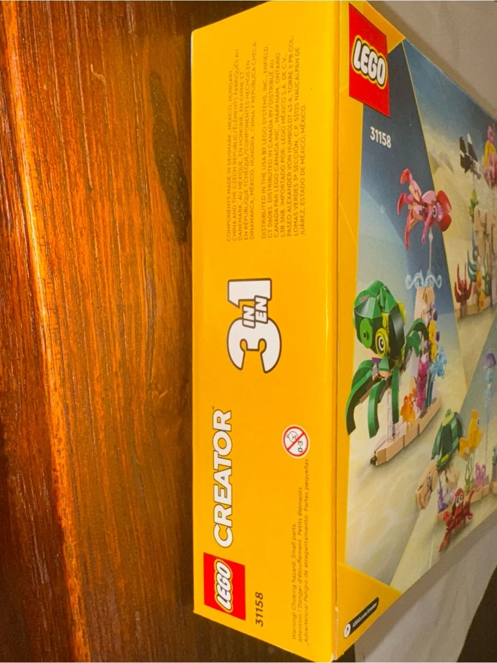 LEGO Creator 3 in 1 Sea Animals 31158 421 Pieces Brand New Factory Sealed